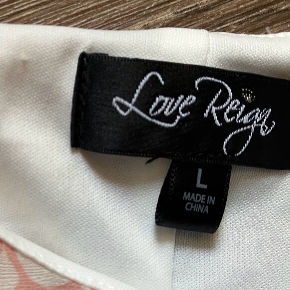 Love Reign Chiffon Drop Sleeve Shift Dress (L) - Picture 9 of 10